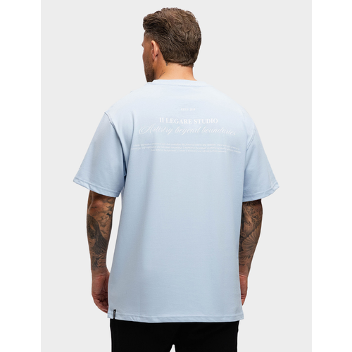 2LEGARE 2LEGARE Artistry T-Shirt - Blue