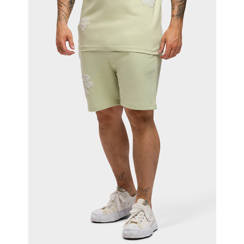 2LEGARE 2LEGARE Flower Short - Mint/Green