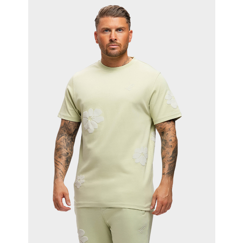 2LEGARE 2LEGARE Flower T-Shirt - Mint/Green