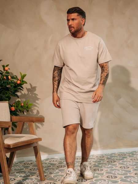 2LEGARE Force Et Unite Short - Beige 2LEGARE 2LEGARE Force Et Unite Short - Beige