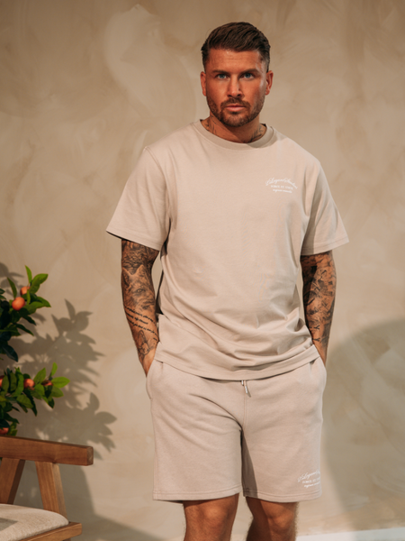 2LEGARE Force Et Unite Short - Beige 2LEGARE 2LEGARE Force Et Unite Short - Beige