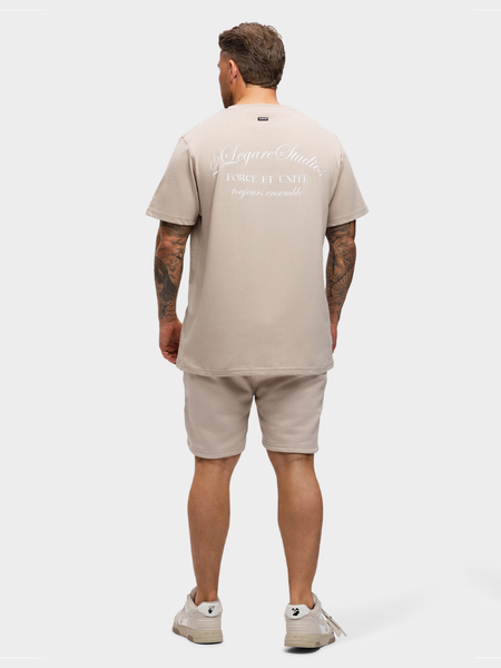 2LEGARE Force Et Unite Short - Beige 2LEGARE 2LEGARE Force Et Unite Short - Beige