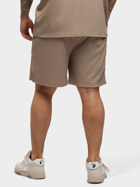 2LEGARE Embroidery Short - Beige 2LEGARE 2LEGARE Embroidery Short - Beige