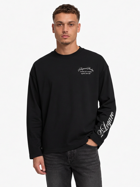 2LEGARE Force et Unite Longsleeve T-Shirt - Black