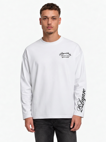 2LEGARE Force et Unite Longsleeve T-Shirt - White