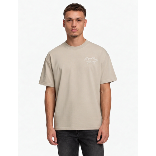 2LEGARE 2LEGARE Force et Unite T-Shirt - Beige 2LEGARE 2LEGARE Force et Unite T-Shirt - Beige
