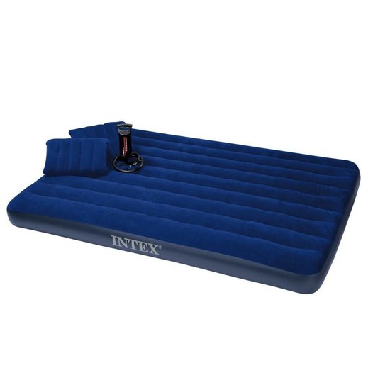 Intex 2 persoons Queen Classic Downy Airbed Set