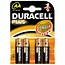 Duracell batterijen type AA (4 stuks)
