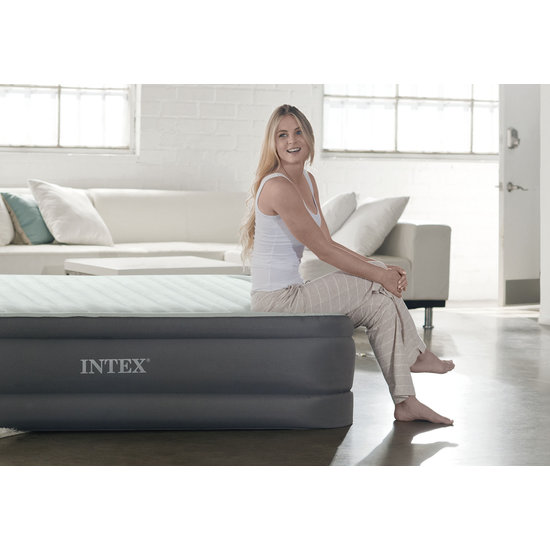 Intex 2 persoons - PremAire Bed 203x152x46 cm