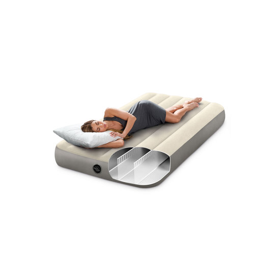 Intex 1 persoons - Deluxe Single-High Airbed 191x99x25 cm