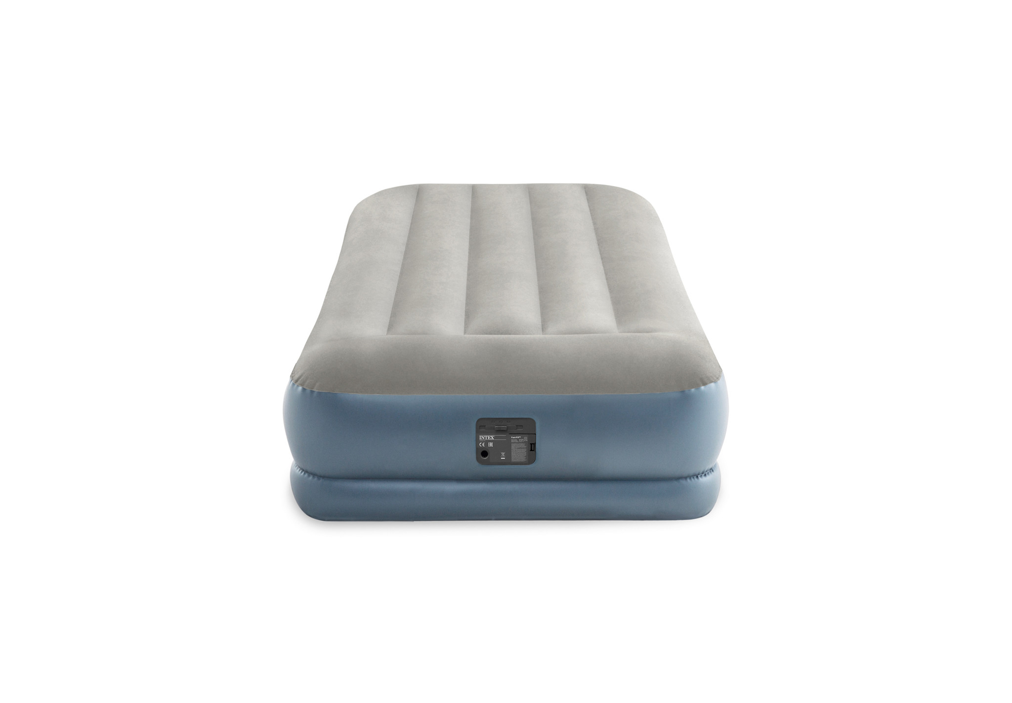 Slaapzaal ouder strand Intex Twin Pillow Rest Mid-Rise luchtbed | 1 persoons luchtbed |  Luchtmatraswinkel.be