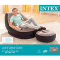 Intex Ultra Lounge relax stoel + poef