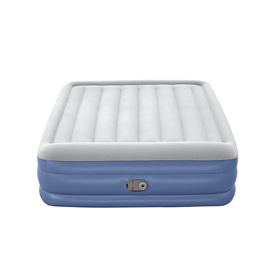 Bestway Tritech 46 cm queen luchtmatras met hoofdbord - 2 persoons