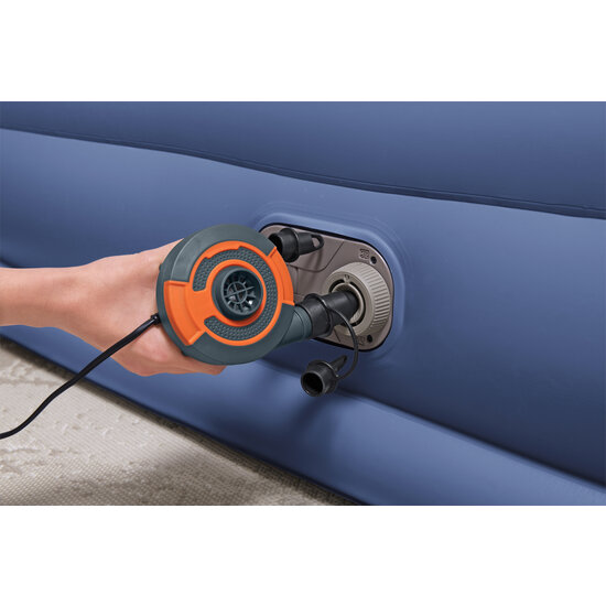 Bestway Tritech 46 cm queen luchtmatras met hoofdbord - 2 persoons