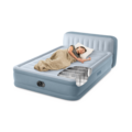 Intex 2 persoons - Queen Plush luchtmatras met ingebouwde pomp