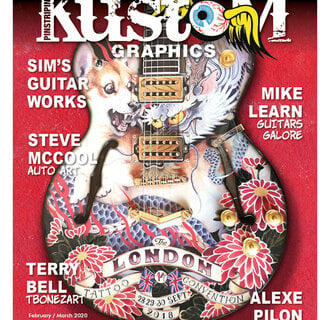 Pinstriping & Kustom Graphics magazine 78