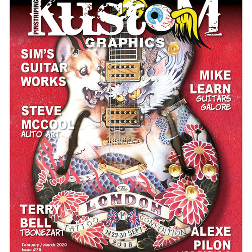 Pinstriping & Kustom Graphics magazine Pinstriping & Kustom Graphics magazine 78