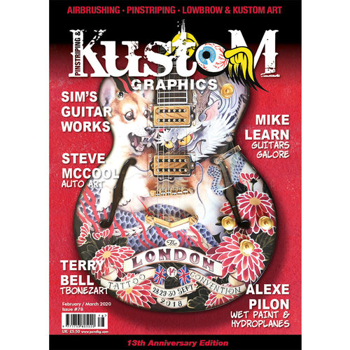 Pinstriping & Kustom Graphics magazine Pinstriping & Kustom Graphics magazine 78