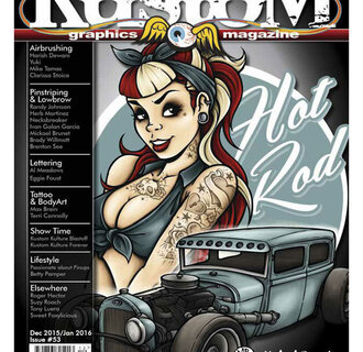 Pinstriping & Kustom Graphics magazine 53