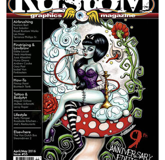 Pinstriping & Kustom Graphics magazine 55