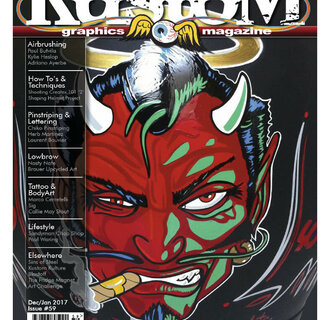 Pinstriping & Kustom Graphics magazine 59