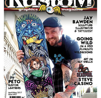 Pinstriping & Kustom Graphics magazine 61