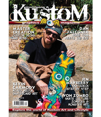 Pinstriping & Kustom Graphics magazine 70