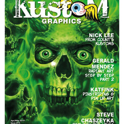Pinstriping & Kustom Graphics magazine 73