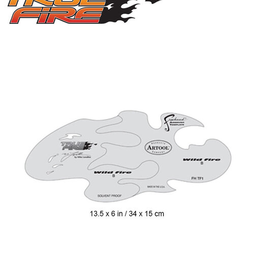 Artool Artool Tru Fire Freehand Airbrush Template by Mike Lavallee