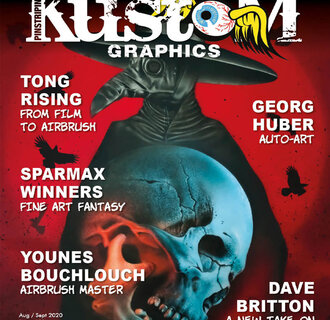 Pinstriping & Kustom Graphics magazine 81