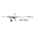 Iwata Iwata High Performance HP-BC Plus Siphon Feed Dual Action Airbrush