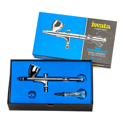 Iwata Iwata High Performance HP-C Plus Gravity Feed Dual Action Airbrush