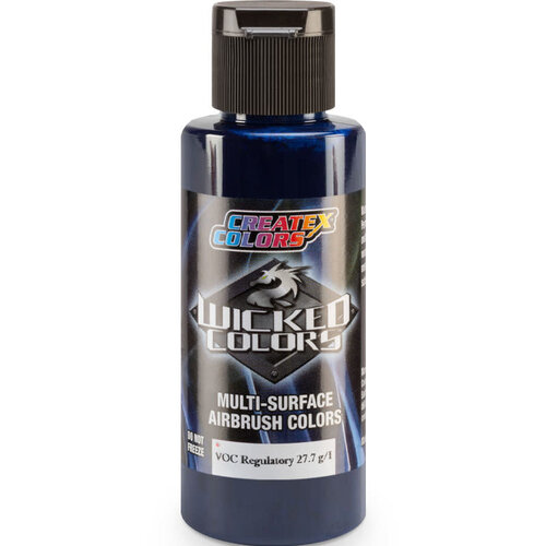 Createx Colors Createx Wicked Transparent Airbrush Colors 60 ml - W008 Deep Blue