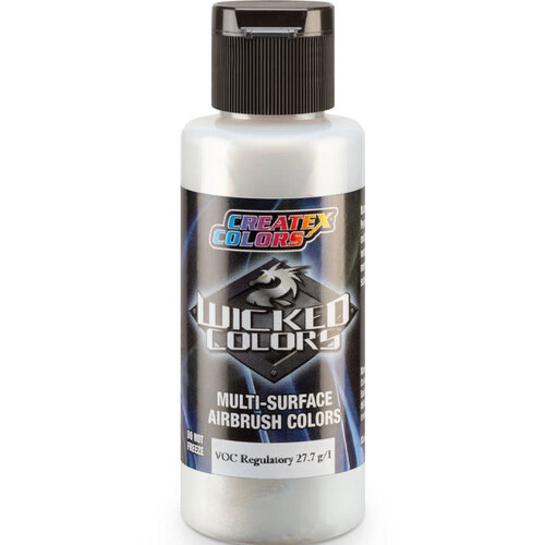 Createx Colors Createx Wicked Pearl-Flake Airbrush Colors 60 ml - W440 Cosmic Sparkle Silver