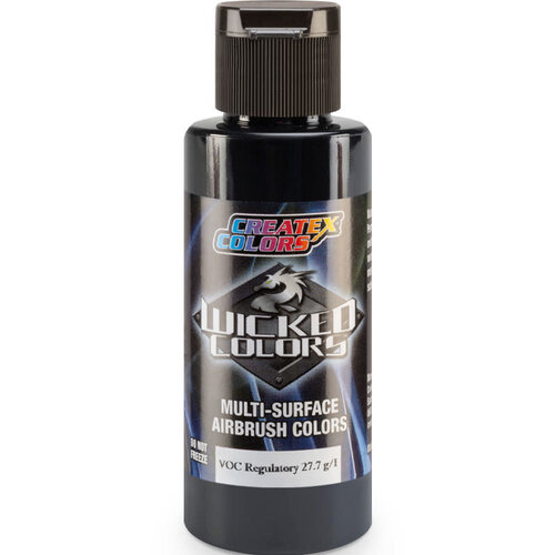 Createx Colors Createx Wicked Detail Airbrush Colors 60 ml - W051 Detail Black