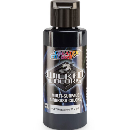 Createx Colors Createx Wicked Detail Airbrush Colors 60 ml - W075 Detail Black Magenta