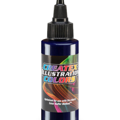 Createx Colors Createx Illustration Transparent Airbrush Colors 60 ml - 5057 Illustration Blue Violet