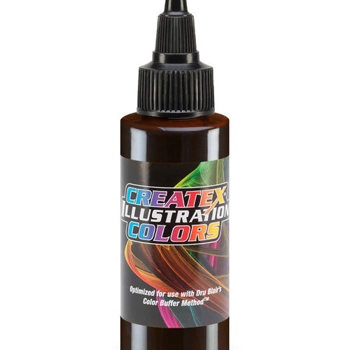 Createx Colors Createx Illustration Transparent Airbrush Colors 60 ml - 5062 Illustration Burnt Umber