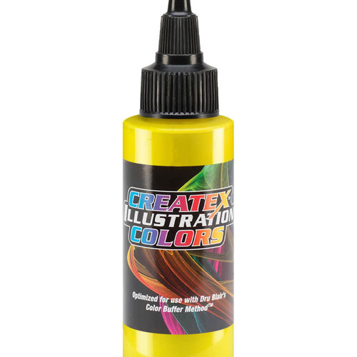 Createx Colors Createx Illustration Opaque Airbrush Colors 60 ml - 5069 Opaque Yellow