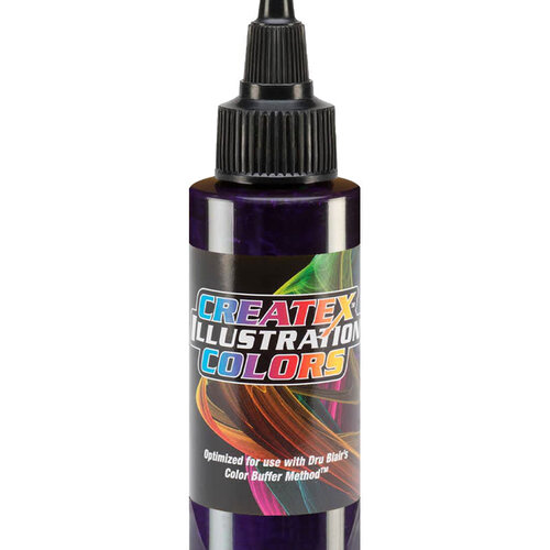 Createx Colors Createx Illustration Opaque Airbrush Colors 60 ml - 5076 Opaque Purple