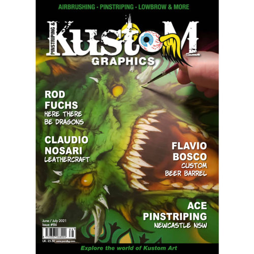 Pinstriping & Kustom Graphics magazine Pinstriping & Kustom Graphics magazine 86