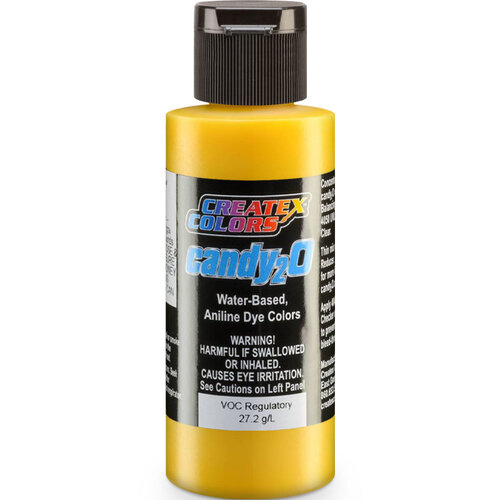 Createx Candy2o Colors Createx Candy2o Airbrush Colors - 4653 Lemon Yellow