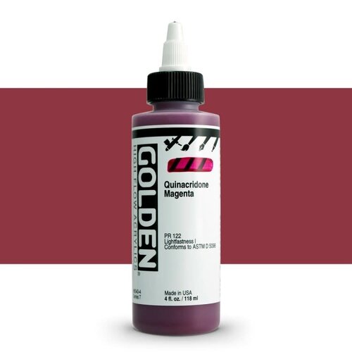 Golden High Flow Acrylics GOLDEN High Flow Acrylics - 8540 Quinacridone Magenta