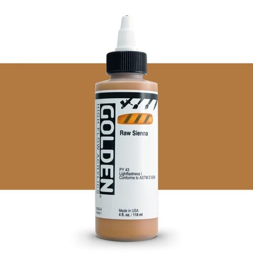 Golden High Flow Acrylics GOLDEN High Flow Acrylics - 8543 Raw Sienna