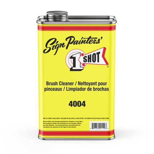 1 Shot 1 Shot 4004 Nettoyant pour Pinceaux 946 ml