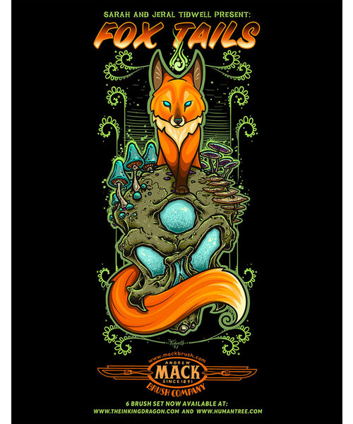 Mack Brushes Mack Series M/T-FS - Foxy Tails Set