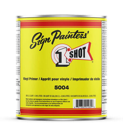 1 Shot 1 Shot 5004 Vinyl Primer 946 ml