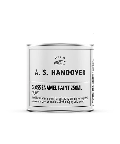 A. S. Handover Handover Signwriting & Pinstriping Enamel (Gloss) 250 ml - Ivory