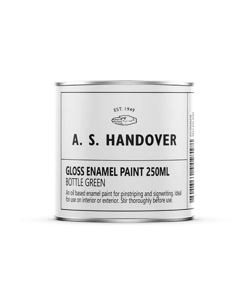 A. S. Handover Handover Signwriting & Pinstriping Enamel (Gloss) 250 ml - Bottle Green