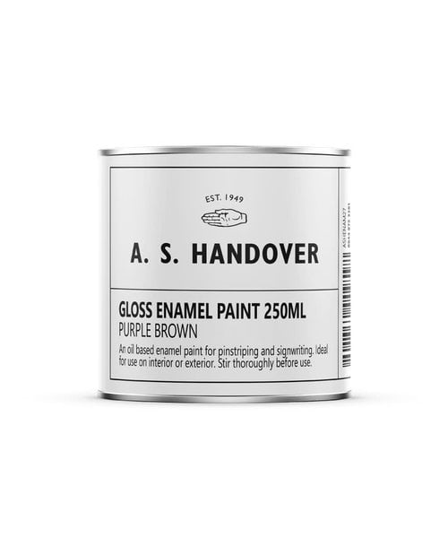 A. S. Handover Handover Signwriting & Pinstriping Enamel (Gloss) 250 ml - Purple Brown